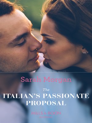 cover image of The Italian's Passionate Proposal